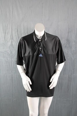 Camisa de tiro Adidas vintage - broches laterales - grande para hombre Foto 1 de 4