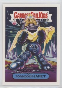 2018 Topps Garbage Pail Kids Oh the Horror-ible Retro Sci-Fi Sticker #11b a8x