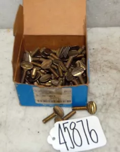Box of Brass Thumb Screws 1/4-20, Inv 45876 - Picture 1 of 4