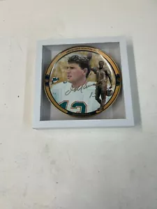 Dan Marino Bradford Collection Plates "Limited Gold Signature Series" Signed - Picture 1 of 6