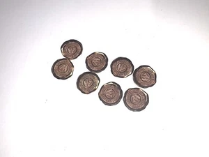 Harry Potter Hogwarts Battle Game 8 Influence Tokens Only - Picture 1 of 5