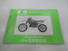 KAWASAKI Genuine Used Motorcycle Parts List KDX250R 4656