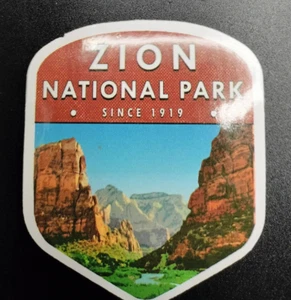 Zion National Park Vinyl Decal Sticker for Tumblers Laptops - Picture 1 of 2