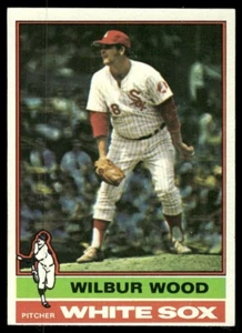 1976 Topps - Wilbur Wood #368 - Foto 1 di 2