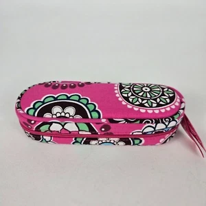 Vera Bradley Cupcakes Pink Soft Shell Eyeglass Glasses Case With Zipper Closure - Picture 1 of 5