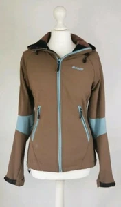 K6 Womens Bergans Nusfjord Lady Brown Technical Active Outdoor Jacket, Small - Picture 1 of 9