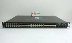 Used Foundry FLS648 48 Port Gigabit Ethernet Switch | AN08410893 | 46359-000A - Picture 1 of 8