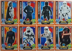 Star Wars FORCE ATTAX EXTRA Trading Card Set  FORCE AWAKENS  1 - 138  topps 2016 - Picture 1 of 4