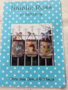 Christmas Cameo Quilt Gift Bags Pattern By Natalie Ross - Picture 1 of 2