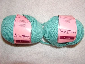 2 SKEINS - Louisa Harding Fleuris Color #05 -- TROPIC. 70% Bamboo/30% Wool - Picture 1 of 3
