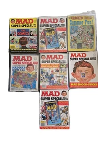 MAD MAGAZINE LOT 7 ISSUES 1978-1981 W/specials In Protective Sleeves  - Picture 1 of 8