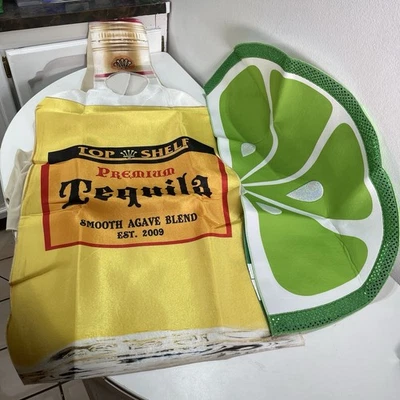Rasta Imposta Costume Tequila Bottle & Lime Slice Couple Cosplay Party One Size - Image 1 of 4