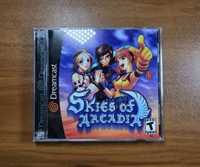 Skies of Arcadia (Sega Dreamcast, 2000) Complete Near Mint See Photos