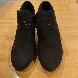 Karen Scott Marana Damen-Stiefeletten mandelförmige Zehenpartie Größe US 7,5 MITTEL💝SCHWARZ - Bild 1 von 7