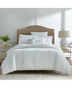 Charter Club Damask Designs Cable Knit 3-Pc. Comforter Set, King, White - Picture 1 of 3