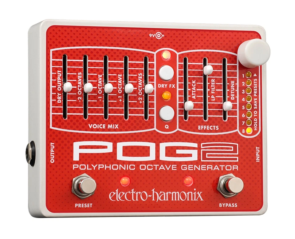 Electro-Harmonix POG2 Polyphonic Octave Generator Pedal - Open Box - Image 1 of 1