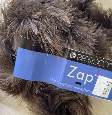 Berroco ZAP Yarn, Polyester, 50gm/46m,  Col#3530, Brown - Image 1 of 2