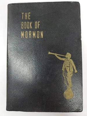 The Book Of Mormon Vintage 1952 Angel Moroni Cover LDS  - Image 1 of 4