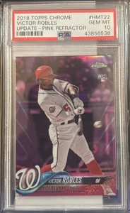 2018 Topps Chrome Update Edition #HMT22 Victor Robles - Picture 1 of 3