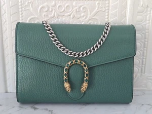 Pre-owned Authentic Gucci Dionysus Wallet On Chain Excellent Condition - Picture 1 of 19