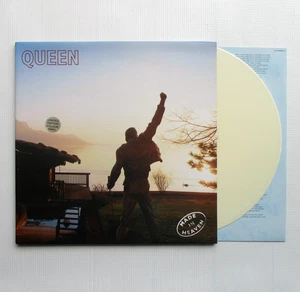 Queen 'Made In Heaven' Limited Edition 1995 UK Cream Coloured Vinyl LP Album - Picture 1 of 24
