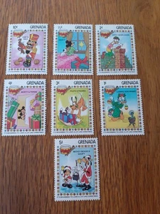 Estampillas Disney MNH Navidad Granada - Imagen 1 de 1