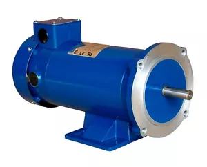 DC MOTOR, 1/2HP, 56C, 180V, 1750RPM, TEFC, Hallmark Industries MD0505B - Picture 1 of 3