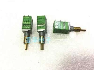 2PCS RD912DSF-20 Precision Potentiometer Dual Shaft B100K with Switch Shaft - Picture 1 of 3