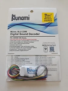 SoundTraxx 885606 | BLU-2200 Blunami GE Diesel Sound Decoder | Multi Scale - Picture 1 of 2