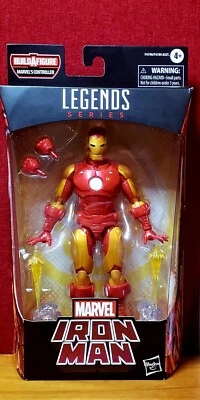 Figura de acción Marvel Legends Iron Man 2022 Controller BAF 6" Foto 1 de 4