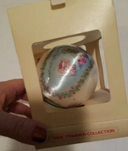 1977 Hallmark Tree Trimmers Collection Satin Ball Chedder & Co. QX1342-S w/ Box♡ - Picture 1 of 3