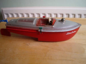 VINTAGE SCHUCO DELFINO #5411 TOY BOAT MISSING PARTS FOR SPARES OR REPAIR - Picture 1 of 10