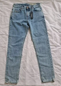 BNWT DIESEL Neekhol Regular-Straight Regular Waist Jeans W27/L32 Zip - Picture 1 of 7