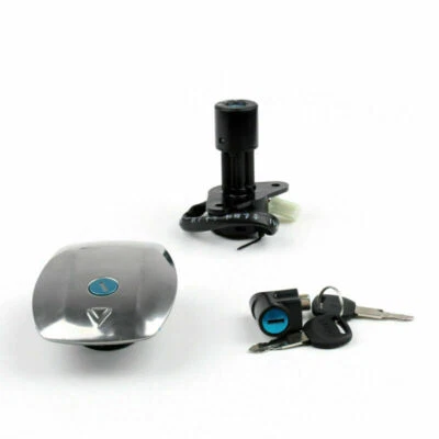 Igntion Swith Lok & Fuel Gas Cap Key Set For Suzuki GS125 4 wire 1982-2000 A E6 - Image 1 of 4