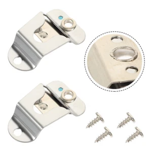 2 Sets Microphone Back Clip Radio Cb Mounting Holder - Zdjęcie 1 z 12