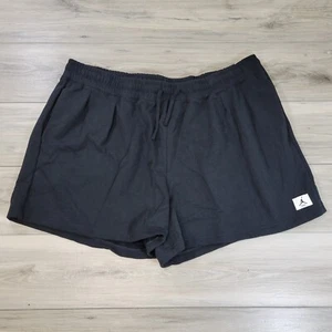 Jordan Shorts Women's 3X Black Fly Fleece New - Picture 1 of 8