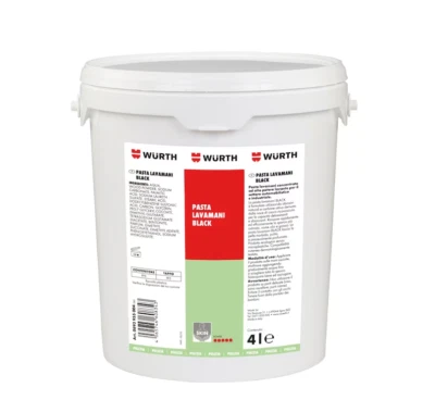 Pasta Lavamani Abrasivi Vegetali e Carbone Attivo Concentrata - WÜRTH 0893955004 - Immagine 1 di 4
