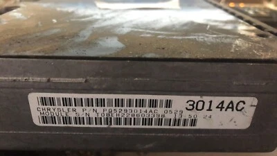 P05293014AC Mitsubishi Eclipse 1997  ecm ecu computer - Image 1 of 4