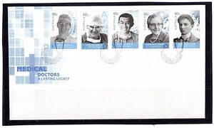 2012 Australia Medical Doctors Set Of 5 First Day Cover, Very Good Condition - Foto 1 di 1