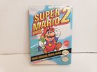 Super Mario Bros. 2 1988 W/ Box Tested Star Code Varient Tested, Clean
