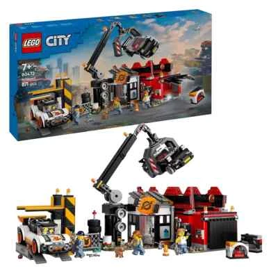 LEGO CITY: Scrapyard with Cars [871 PCS] [60472] [Sealed] - Image 1 of 4