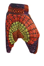 Mandala Print Harem Pants Saggy Bottom Rayon Casual Baggy Loose Edgy YogaFashion
