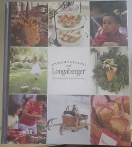 Entertaining With Longaberger Celebrating The Seasons Hardback  Sealed, See Desc - Imagen 1 de 2