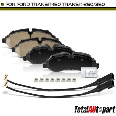 4x Pastillas de freno de cerámica para Ford Transit-150 Transit-250 Transit-350 delanteras izquierda y derecha Foto 1 de 4