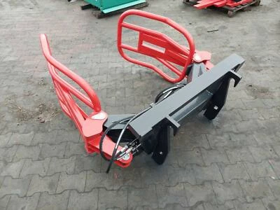 Ballenzange für Frontlader Radlader Ballengreifer Weidemann - Bild 1 von 4