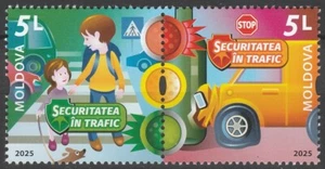 Moldova 2025 Road Safety 2 MNH stamps - Picture 1 of 1