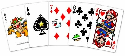 Playing Card Super Mario Standard Style Nintendo Card Game - Image 1 of 3