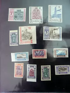 Spain Zaragoza Pro Seminario Issue Fine to Very Fine Set of 13 Mint Hinged $16 - Picture 1 of 1