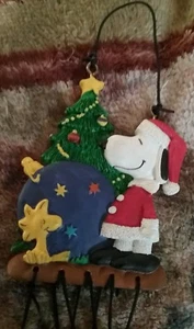 Arachidi Mini Carillon Natale Snoopy & Woodstock con Albero e Calza senza Scatola - Foto 1 di 1