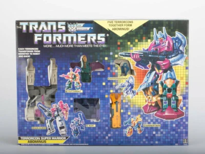 Transformers G1 Abominus Terrorcons Rippersnapper Cutthroat Sinnertwin Blot New - Image 1 of 4